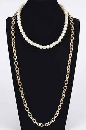 Multi Chain Layered Necklace