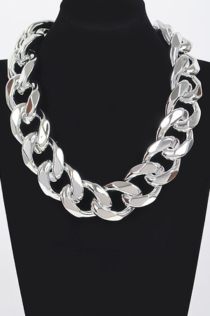 Oversized CCB Chain Necklace
