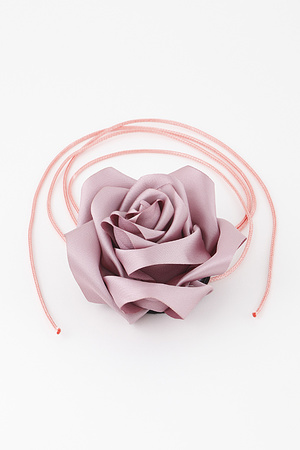 Delicate Rose Choker Necklace