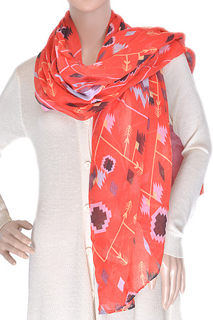 contrasted light Scarf