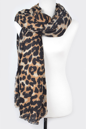 Leopard Fashionable Scarf.