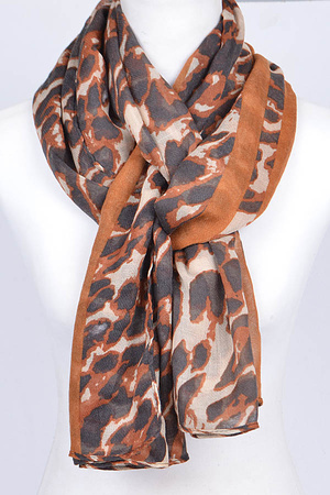 Camo Printed Unique Scarf