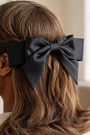 Classic Double Ribbon Hair Clip