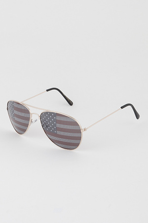 For America Aviator Sunglasses