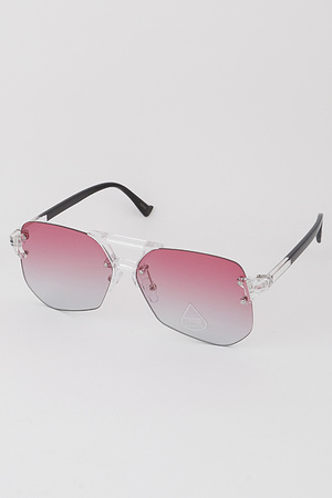 Clear Gradient Sunglasses