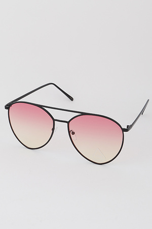 Thin Aviator Sunglasses