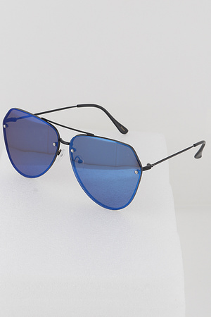 Simple Retro Aviator Sunglasses