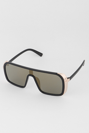 Modern Shield  Sunglasses