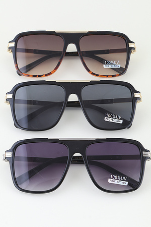 Plus Polycarbonate Shield Sunglasses