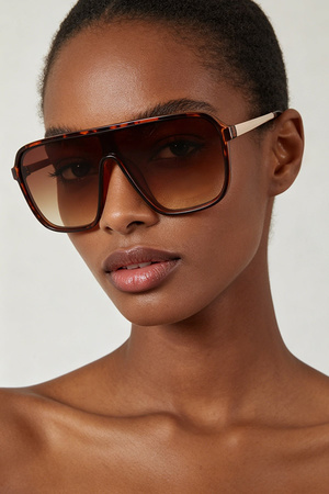 Modern Roundabout Shield Sunglasses