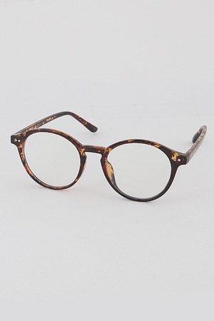 Blue Light Blocker Simple Round Glasses
