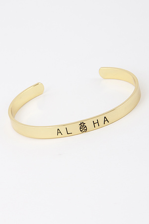 ALOHA Open Cut Bracelet B3