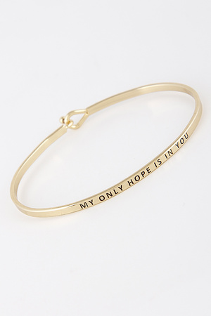 My Only Hope Is In You Bracelet 8ACF9