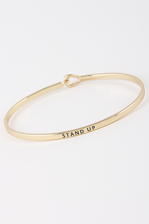 Stand Up Written Bracelet G3