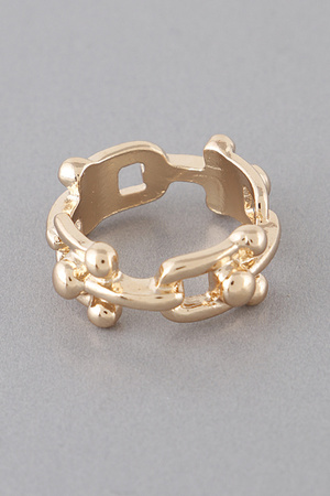 Melted Unique Chain Ring