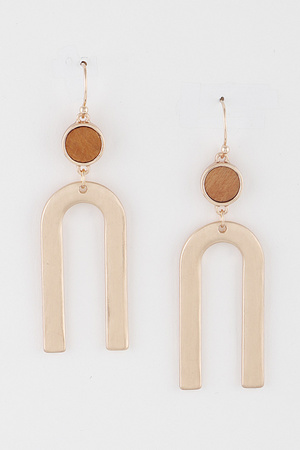 Textured Arch Earrings