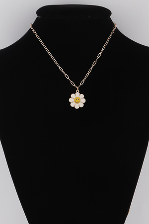 Happy Flower  Chain  Necklace
