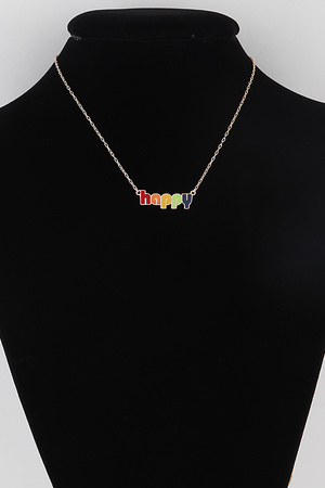 Happy Chain Necklace