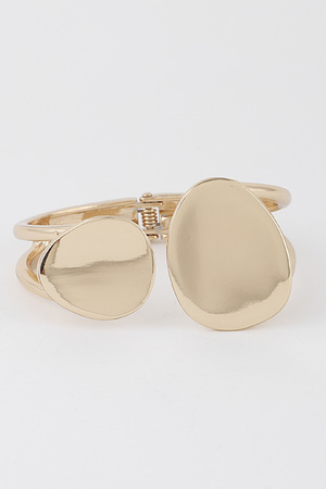 Double Plate Cuff Bracelet