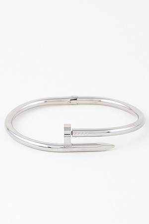 Curved Nail Wrap Bracelet