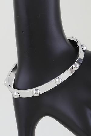 Dome Beaded Cuff Bracelet