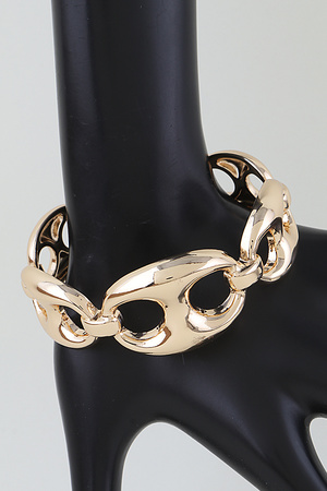 Polished Mariner Chain Bracelet