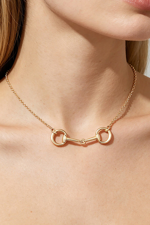 Interlocked Wind Up Chain Necklace