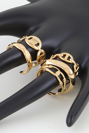 Multi Link Chain Ring Set