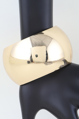 Shiny Dome Cuff Bracelet