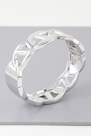 Mariner Curb Chain Cuff Bracelet