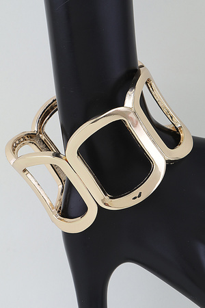 Open Frame Cuff Bracelet