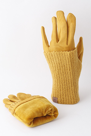 Two Piece Sleeved Gloves