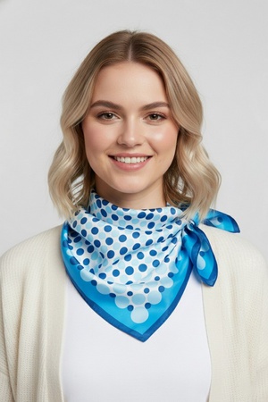 Polka Dots Print Bandana