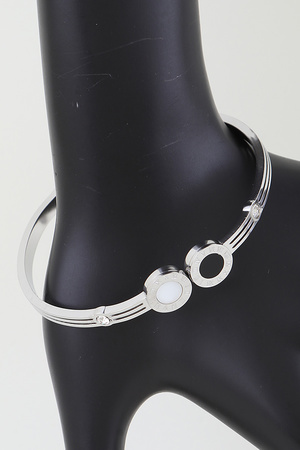 Twin Clock Wrap Bracelet