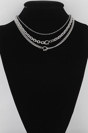 Unique Multi Chain Toggle Necklace