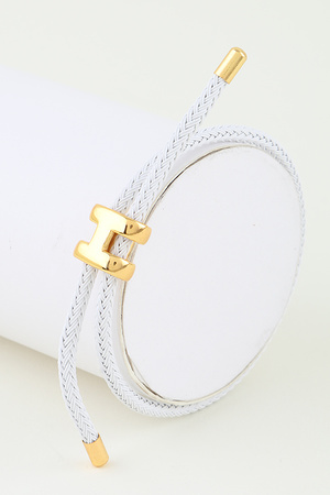 Braided H Wrap Bracelet