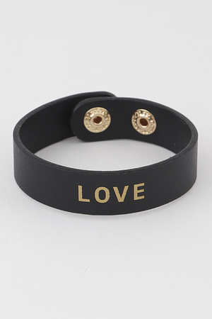 Love Leather Bracelet