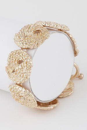 Multi Interlaced Charm Bracelet