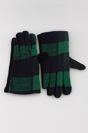 Classic Plaid Gloves 9HCC