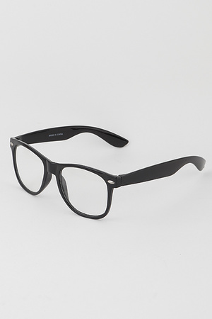 Gradient Clear Wayfarer Sunglasses