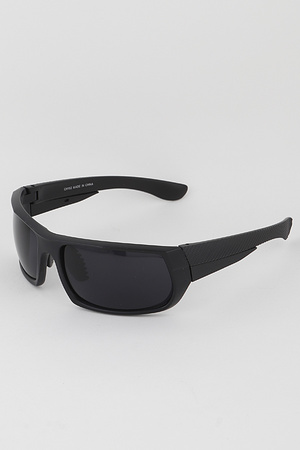 Geometric Curved Sunglasses