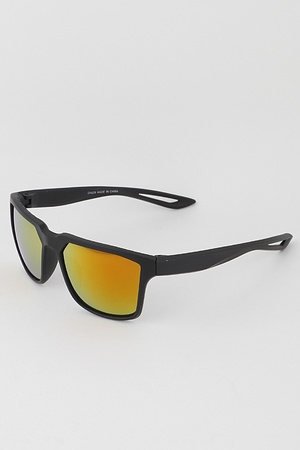 Multi Geometric Square Sunglasses
