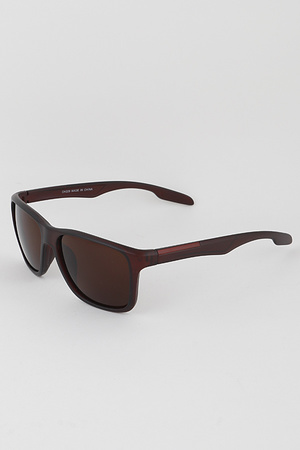 Classic Accent Square Sunglasses