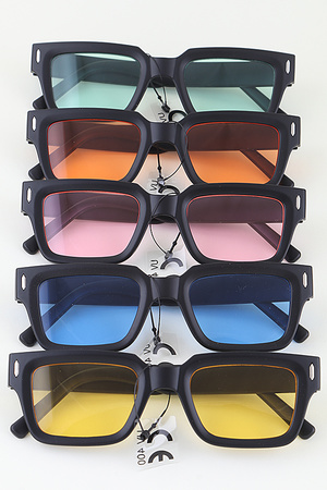 Classic Tinted Box Sunglasses