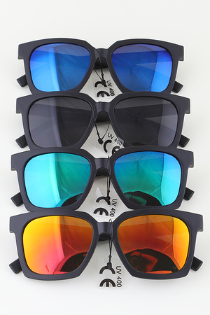 KIDS Matte Polycarbonate Box Sunglasses