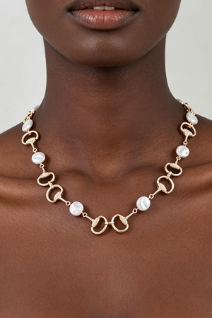 Classic Stone Toggle Chain Necklace
