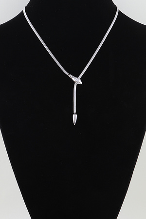 Bejeweled Snake Bite Necklace