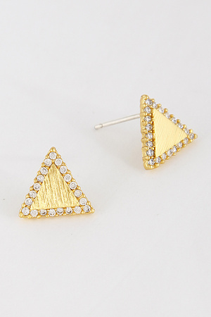 Triangle Pendant Earrings 7LAE4