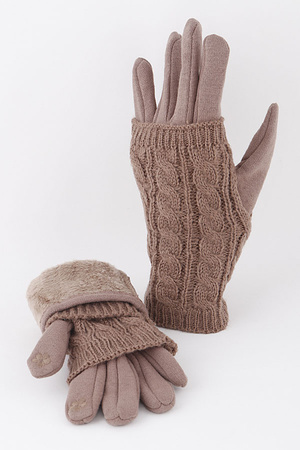 Knitted Sleeve Gloves