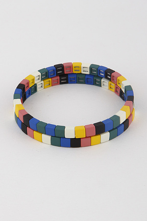 Pastel Cube Bracelet 9IBB1